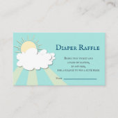 Kleiner Sonnenschirm-Windschutzscheibe Begleitkarte (Vorderseite)