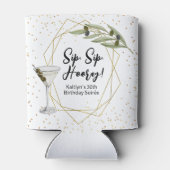 Kleiner Spaßiger Martini Abend Dosenkühler (Rückseite)