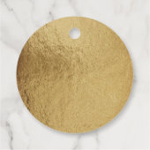 Kleiner Spaßiger Martini Abend Geschenkanhänger (Rückseite)