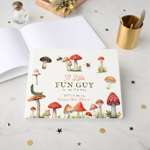 Kleiner Spaßpilz Pilz Junge Baby Shower Gästebuch
