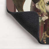 Kleiner Spaßvogel-Künstler Mousepad (Ecke)