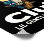 Kleiner Specker Club vorne und hinten Poster (Ecke)