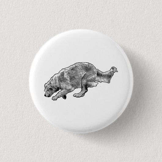 Kleiner Speckling Burst Button (Vorderseite)