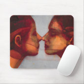 Kleiner Spiegel-Zwilling 2003-07 Mousepad (Mit Mouse)