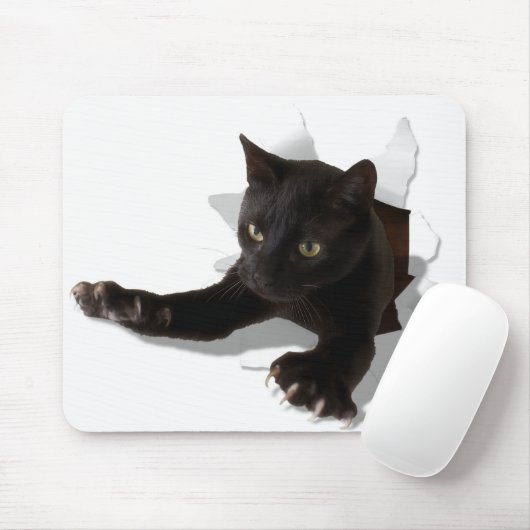 kleiner springender Panther Mousepad (Mit Mouse)