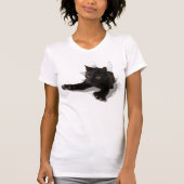 kleiner springender Panther T-Shirt (Vorderseite)
