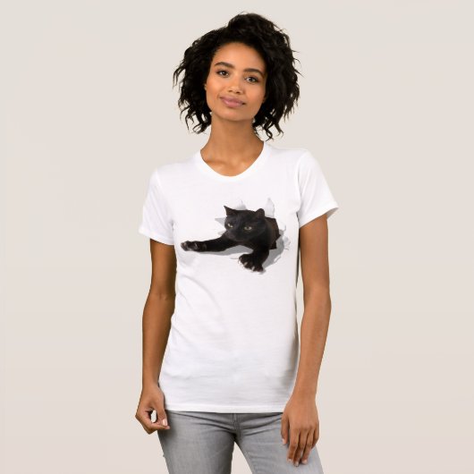 kleiner springender Panther T-Shirt (Vorne ganz)