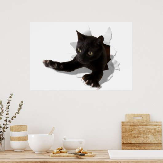 Kleiner Springpanther Poster (Küche)