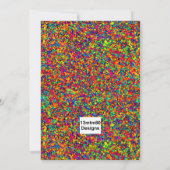 Kleiner Spritzer - Grußkarte Feiertagskarte (Rückseite)