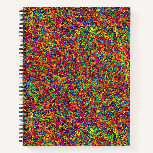 Kleiner Spritzer - Notebook Notizblock (Vorderseite)