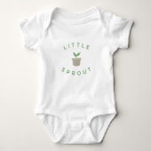 Kleiner Sprout-Babybodysuit Baby Strampler (Vorderseite)