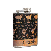 Kleiner Steampunk-Individuelle Name Flachmann (Rechts)