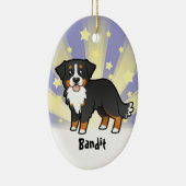 Kleiner Stern Bernese Gebirgshund Keramikornament (Rechts)