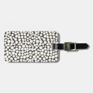 Kleiner Stern-Gepäckanhänger in der Holzkohle Gepäckanhänger