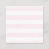 Kleiner Stern pink Bringen Sie ein Buch für Baby Begleitkarte (Rückseite)