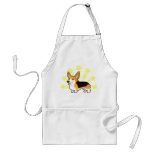 Kleiner Sternpembroke-WaliserCorgi Schürze