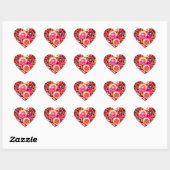 KLEINER STICKER HERZ (Blatt)