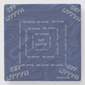 KLEINER STONE-UNTERSETZER STEINUNTERSETZER (Vorderseite)