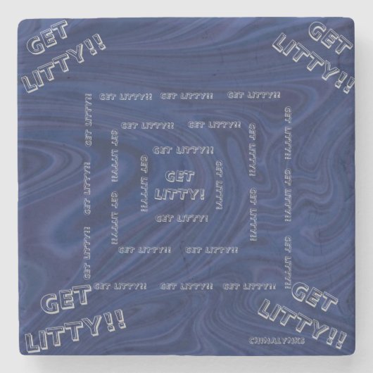 KLEINER STONE-UNTERSETZER STEINUNTERSETZER (Vorderseite)