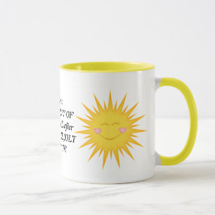 Kleiner Strahl der Sonnenschein-Kaffee-Tasse Tasse