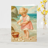 Kleiner Strandräuber Karte (Gelbe Blume)