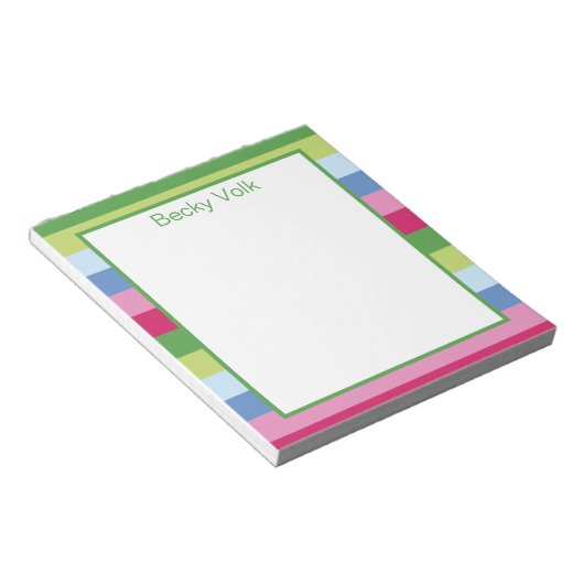 Kleiner Strip Notepad Notizblock (angewinkelt)