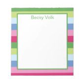 Kleiner Strip Notepad Notizblock (Vorderseite)