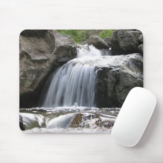 Kleiner Stromwasserfall Mousepad (Mit Mouse)