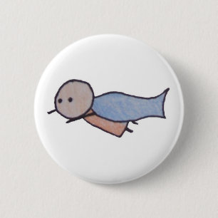 Kleiner Superheldknopf Button