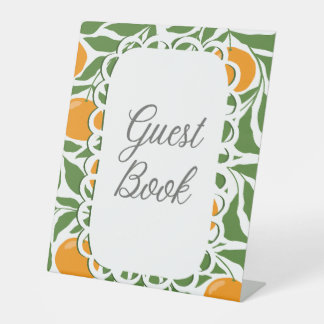 Kleiner Süßer Baby Shower Gästebuch Sockelschild