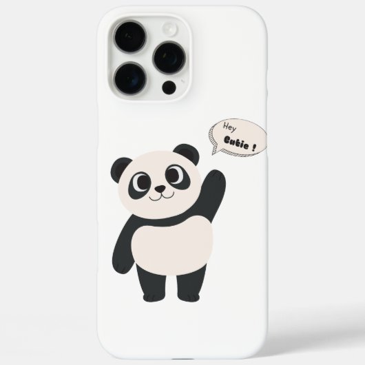 Kleiner süßer Panda  Case-Mate iPhone Hülle (Rückseite)