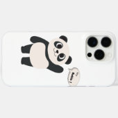 Kleiner süßer Panda  Case-Mate iPhone Hülle (Rückseite (Horizontal))