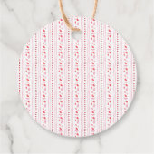 Kleiner Sweetheart ist auf dem Weg Mädchen Baby Du Geschenkanhänger (Rückseite)