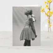 Kleiner Tänzer, gealtert 14 Karte (Gelbe Blume)