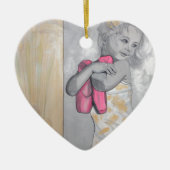 Kleiner Tänzer Keramikornament (Vorne)