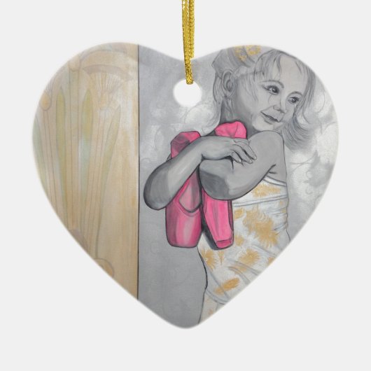 Kleiner Tänzer Keramikornament (Vorne)