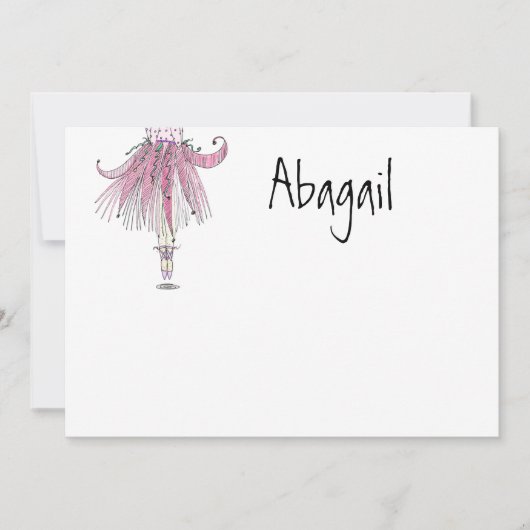 Kleiner Tänzer Nummer Eins Danke (Vorderseite)