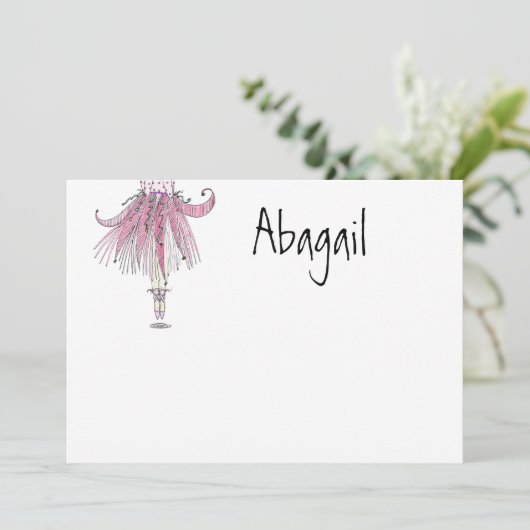 Kleiner Tänzer Nummer Eins Danke (Stehend Vorderseite)