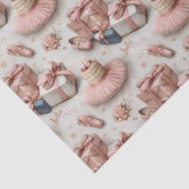 Kleiner Tänzer Tutu und Ballettschuh Seidenpapier (Detail)