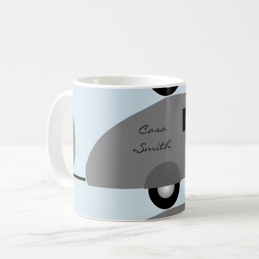 Kleiner Teardrop-Anhänger Thunder_Cove Kaffeetasse (Vorderseite Links)