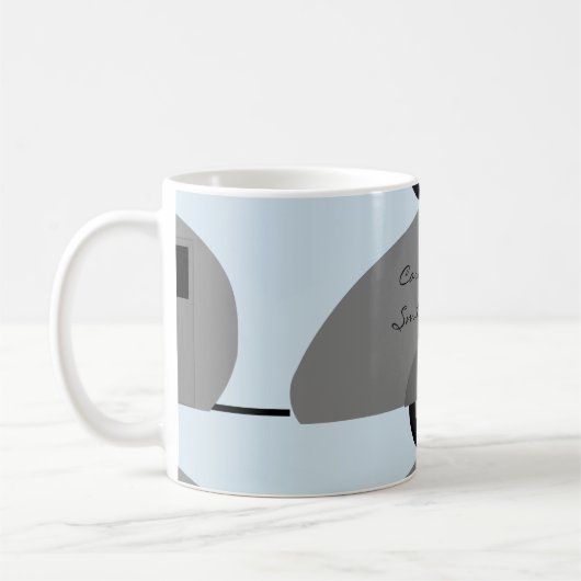 Kleiner Teardrop-Anhänger Thunder_Cove Kaffeetasse (Links)