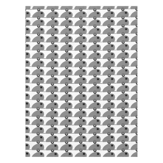 Kleiner Teardrop-Anhänger Thunder_Cove Tischdecke (Vorderseite)