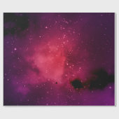 Kleiner Teil eines unendlichen Sternenfeldes in t Geschenkpapier (Flach)