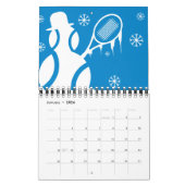 Kleiner Tennis Kalender für Trainer, Spieler und (Jan 2026)