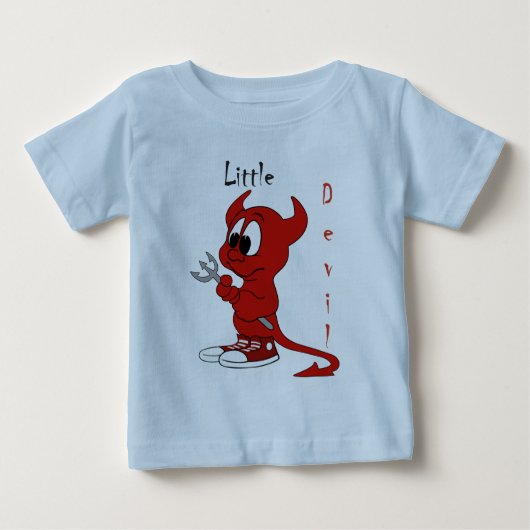 Kleiner Teufel Baby T-shirt (Vorderseite)