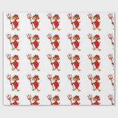 Kleiner Teufel Geschenkpapier (Flach)