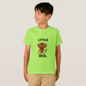 Kleiner Teufel - Kinder Basic T-Shirt (Vorne ganz)