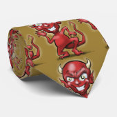 Kleiner Teufel Krawatte (Gerollt)