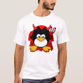 Kleiner Teufel-Pinguin T-Shirt (Vorderseite)