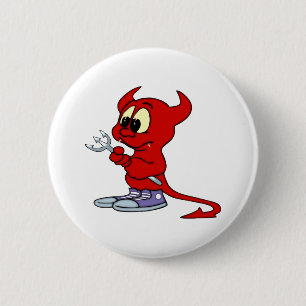 kleiner Teufel small devil Button